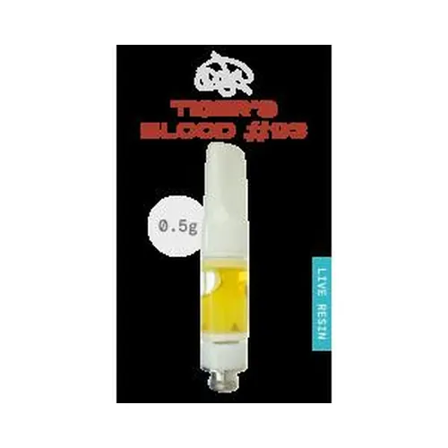 Live Resin Cartridge 0.5g - Tiger's Blood #93 from  product image