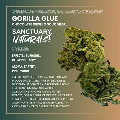 3.5g Naturals Gorilla Glue