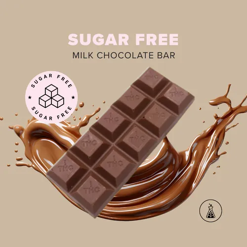 Full Spectrum Sugar Free Milk Chocolate Bar 100Mg - 