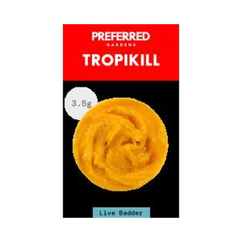 Live Resin Badder 3.5g - Tropikill by Preferred Gardens - 3.500g Badder