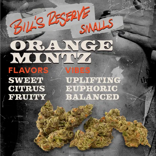 Orange Mintz - 7g Smalls Flower by Bill's Reserve - 7.000g Smalls