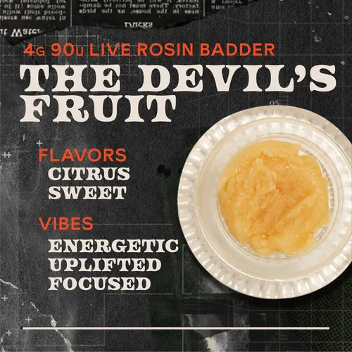 The Devil's Fruit -  cannabis product