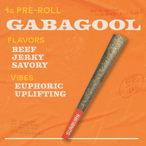Gabagool 1g Pre Roll Whole Flower Hybrid - 