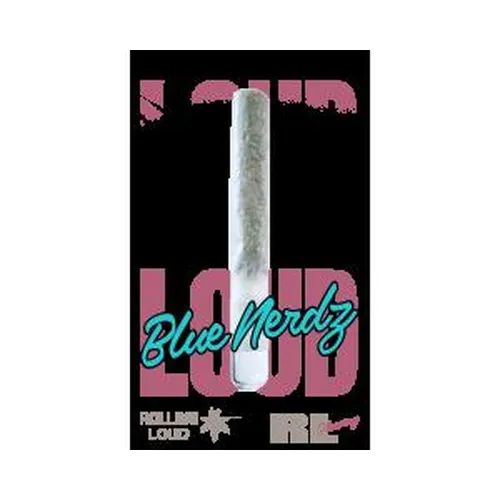 Flowery Handroll 1G - Blue Nerdz by Loud - 1.000g PreRoll