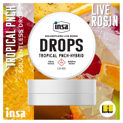 Solventless Live Rosin Drops - Tropical PNCH - 200mg from  product image