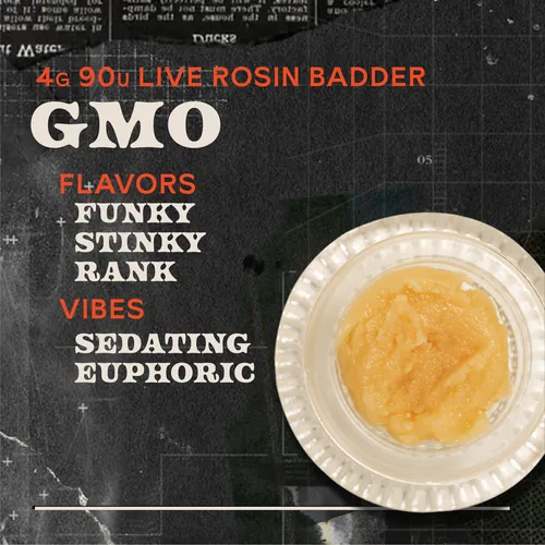 GMO Badder 4g Live Rosin Concentrate