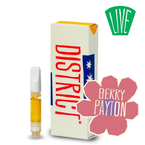 Berry Payton Live Resin Cartridge by District Cannabis - 1.000g Live Resin