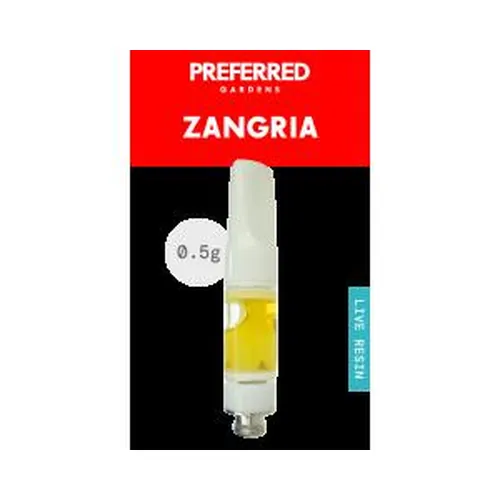 Live Resin Cartridge 0.5g - Zangria from  product image
