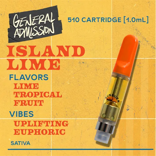 Island Lime 1g Cartridge - 