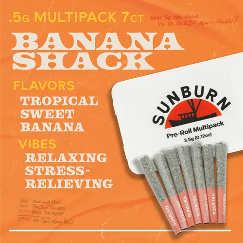 Banana Shack - 7ct Pre Rolls from  product image