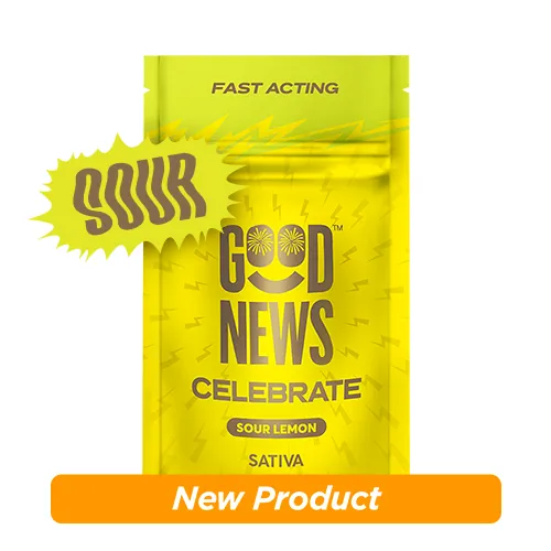 Good News Fast Acting Chews Sour Lmn 100mg (10pk)