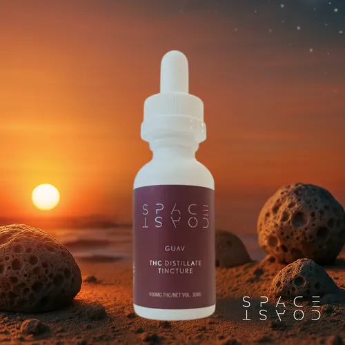 image of 400mg THC Distillate Tincture 30ml - Guava