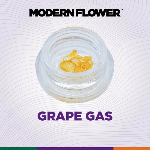 Grape Gas Live Diamonds by Modern Flower - 1.000g Diamonds