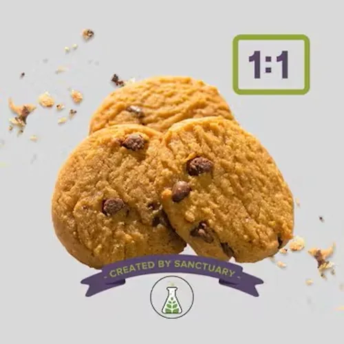 Chocolate Chip Cookies l Ratio  1:1 THC/CBD l 100mg (100mg THC/ 100mg CBD)10pk