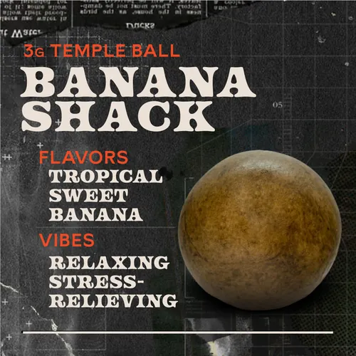 image of Banana Shack - 3g Temple Ball