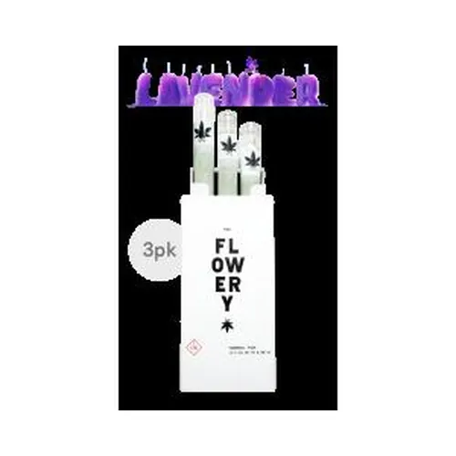 Flowery Handroll Multipack 3x1G - Lavender by The Flowery - 3.000g PreRoll