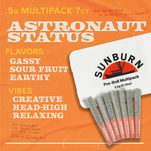 Astronaut Status - 7ct Pre Rolls from  product image