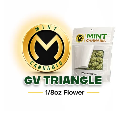 Mint Premium - GV Triangle by Mint Cannabis - 3.500g Whole