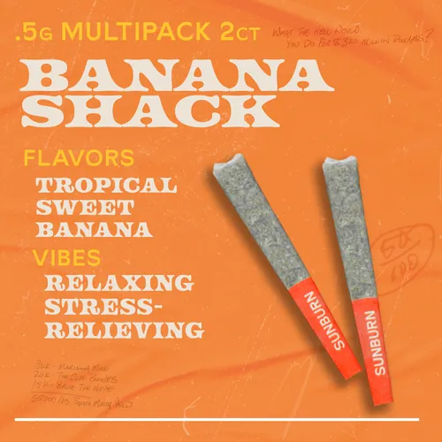 Banana Shack - 1g Pre Rolls from  product image