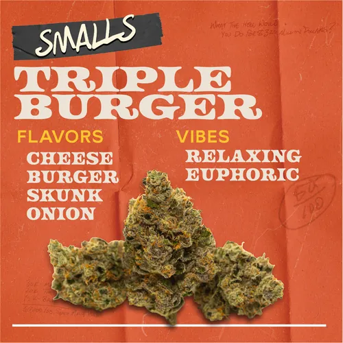 Triple Burger - 7g Smalls Flower by Sunburn - 7.000g Smalls