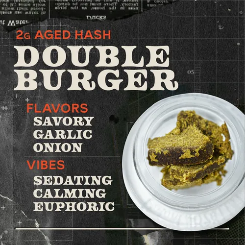 Double Burger 2g Aged Hash - 