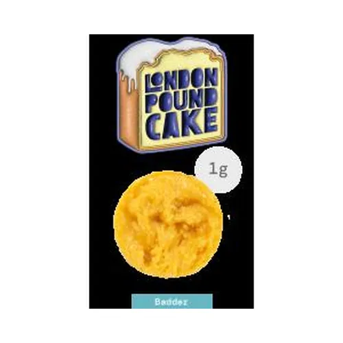 Badder 1G - London Pound Cake by The Flowery - 1.000g Badder