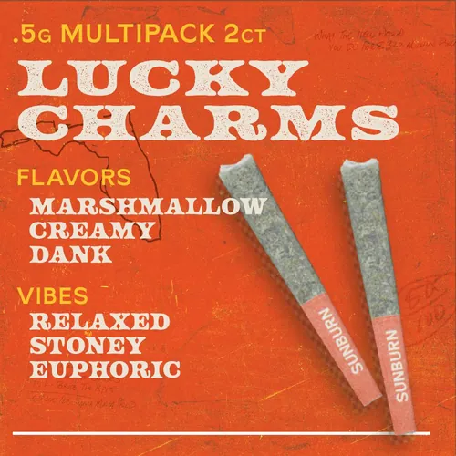 Lucky Charms 2ct Pre Rolls Whole Flower Hybrid - 