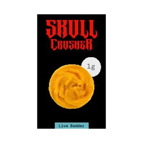 Live Resin Badder 1G - Skull Crusher #20 by Josh D - 1.000g Badder