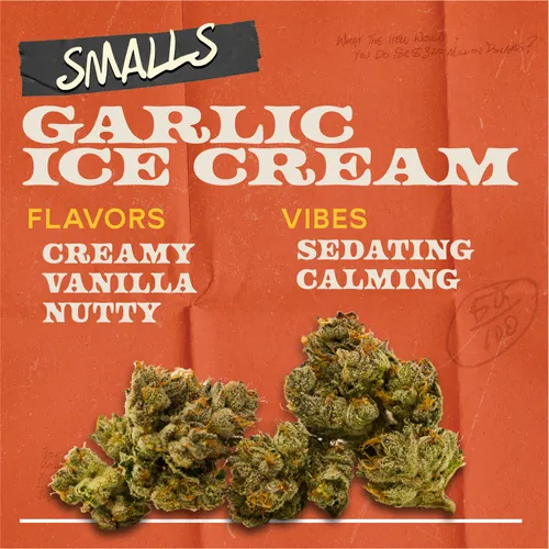Garlic Ice Cream 7g Smalls Hybrid - 