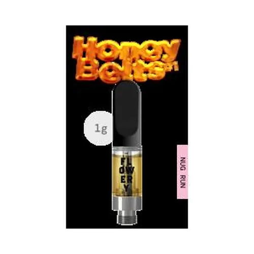 Nug Run Resin Cartridge 1g - Honey Belts #1 by The Flowery - 1.000g Live Resin