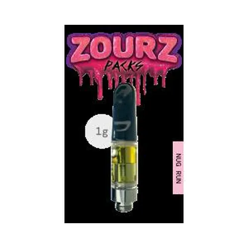 Nug Run Resin Cartridge 1g - Zourz