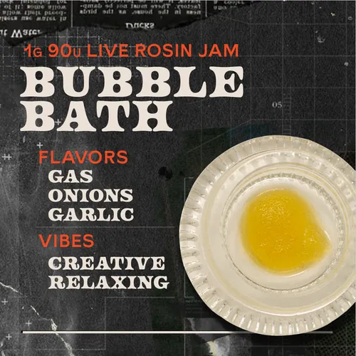 Bubble Bath Jam 1g Live Rosin Concentrate