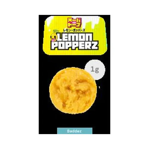 Badder 1G - SD Lemon Popperz by Super Dope - 1.000g Badder