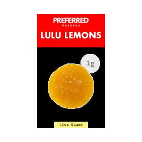 Live Resin Sauce 1G - Lulu Lemons by Preferred Gardens - 1.000g Sauce