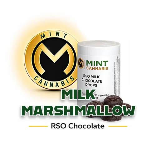 Mint Premium - Chocolate Drops RSO 100mg - Milk Ccnt from  product image