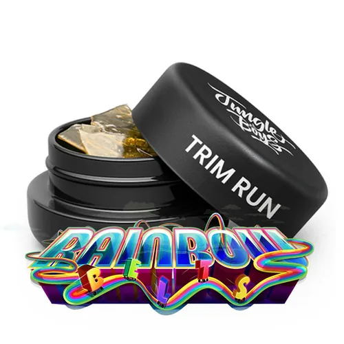 Rainbow Belts - Trim Run (Shatter) by Jungle Boys - 1.000g Shatter