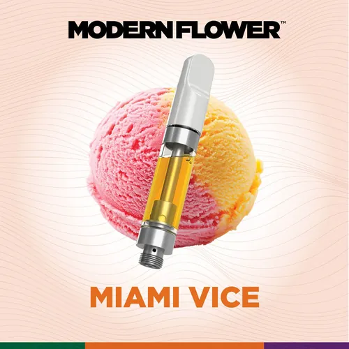 Miami Vice - Liquid Live Resin Cart 1G by Modern Flower - 1.000g Live Resin