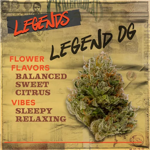 Legend OG - 3.5g Flower by Premium Stash - 3.500g Whole