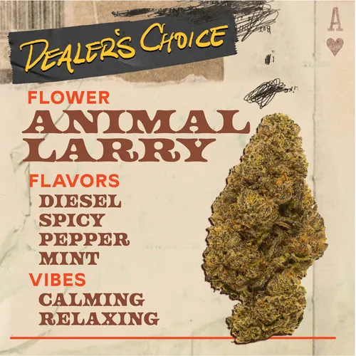 Animal Larry - 3.5g Flower by Dealer'S Choice - 3.500g Whole