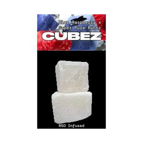 RSO Infused Cubez - Blue Raspberry (Super Pure Runtz) from  product image