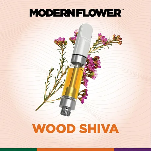 Wood Shiva - Live Sauz Cart 1G by Modern Flower - 1.000g Live Resin