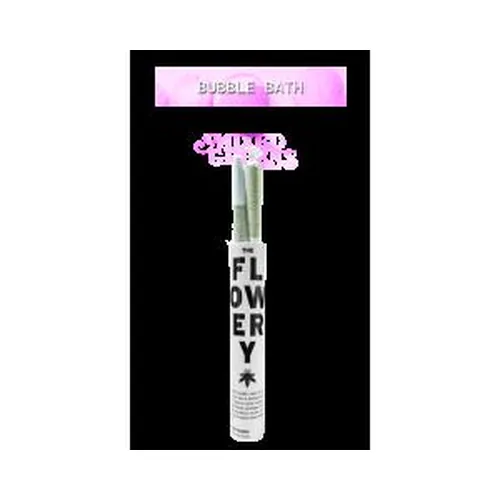 Bubble Bath Whole Flower Prerolls 2x0.5g by The Flowery - 1.000g PreRoll