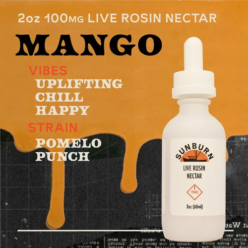Nectar 100mg 2oz Mango Pomelo Punch - 