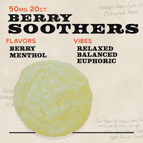 Berry 50mg 20ct Soothers Hybrid - 