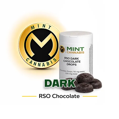 Mint Premium - Chocolate Drops RSO 100mg - Milk Ccnt from  product image
