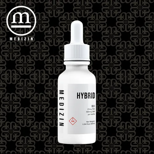Medizin Tinc 18:1 Strawberry 500Mg Cbd: 27Mg Thc Hybrid - 
