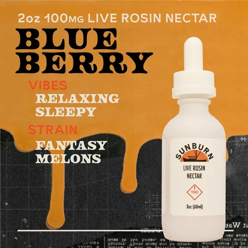 Nectar 100mg 2oz Blueberry Fantasy Melons - 