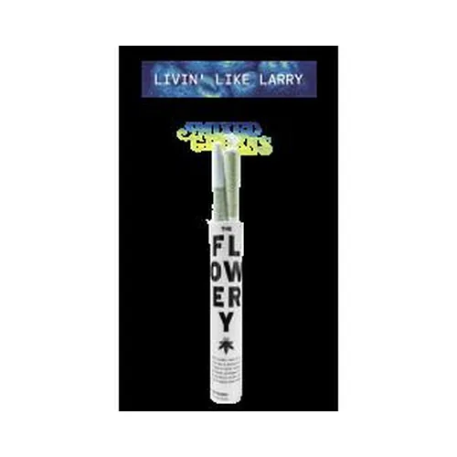 Livin' Like Larry Whole Flower Prerolls 2x0.5g by The Flowery - 1.000g PreRoll