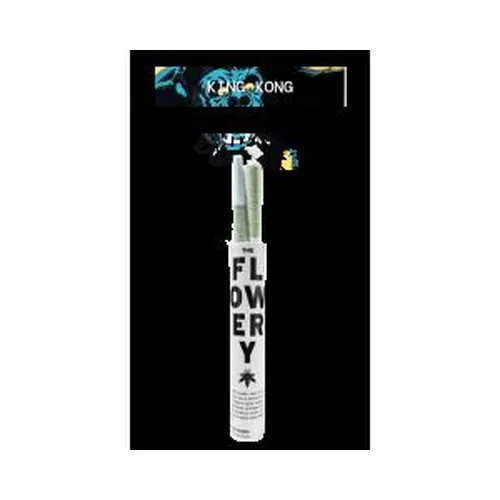 King Kong Whole Flower Prerolls 2x0.5g by The Flowery - 1.000g PreRoll