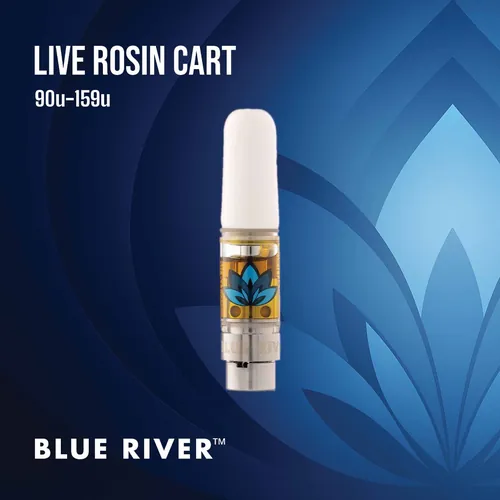 Gush Mints Live Rosin Cart by Blue River - 0.500g Live Rosin